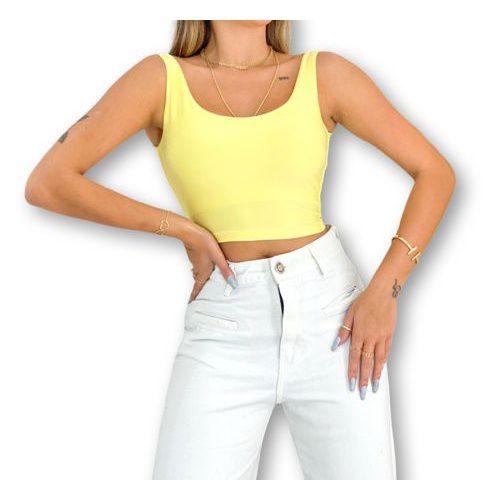 Imagem de Blusa cropped top poliéster alça fina feminina