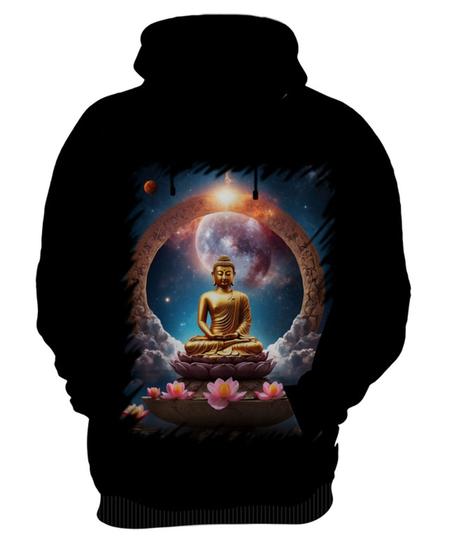 Imagem de Blusa de Frio Buda Universo Lótus Imortalidade 2