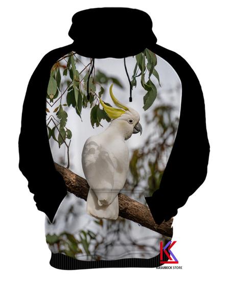 Imagem de Blusa de Frio Cacatua Crista de Enxofre Pássaro 1