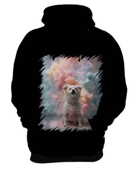 Imagem de Blusa de Frio Cachorro Explosão de Cores Hipnotizante 4