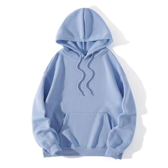 Imagem de Blusa De Frio Com Capuz Moletom Casaco Liso