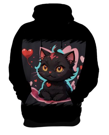 Imagem de Blusa de Frio Dia dos Namorados Gatinho 8