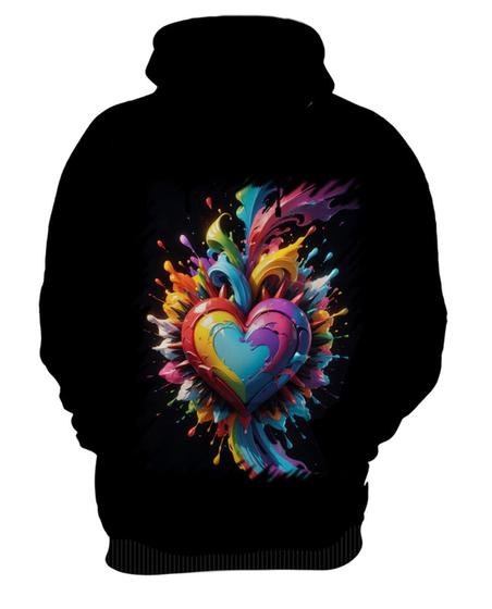 Imagem de Blusa de Frio do Orgulho LGBT Coração Amor 22