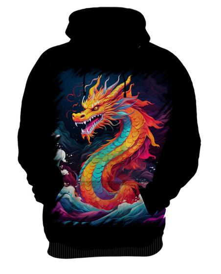 Imagem de Blusa de Frio Dragão Chinês Lendário Mito 1