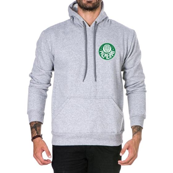 Imagem de Blusa de Frio Esportiva Palmeiras Futebol Moletom Com Capuz Lançamento