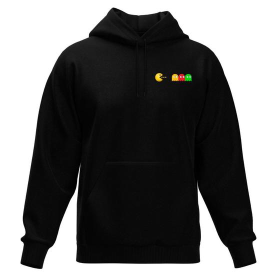 Imagem de Blusa de Frio Estampada Game Moletom com Capuz Flanelado