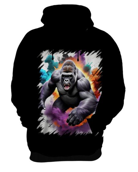 Imagem de Blusa de Frio Gorila Furioso Força Feroz Zoo 3