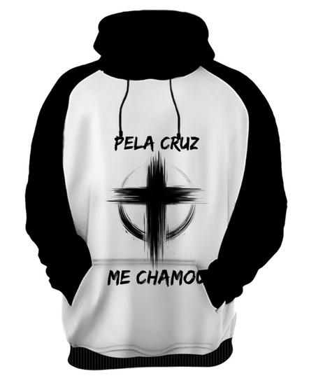 Imagem de Blusa de Frio Jesus Pela Cruz me Chamou Cristã 1