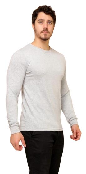 Imagem de Blusa De Frio Masculina Manga Longa Gola Redonda Lanzinha