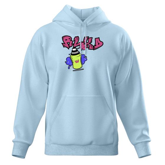 Imagem de Blusa de Frio Moletom Fechado Com Capuz Bolso Canguru