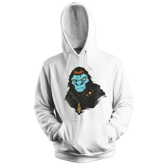 Imagem de Blusa de Frio Moletom flanelado com Capuz Estampa Digital Unissex Envio Imediato Professor Mestre