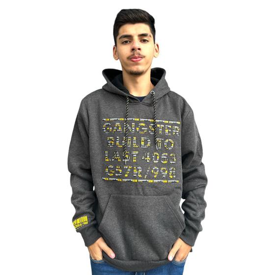 Imagem de Blusa De Frio Moletom Masculina Casaco Canguru Nova Coleção