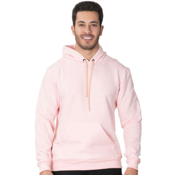 Imagem de Blusa de frio Moletom Unissex Confortável Com Capuz Top Full