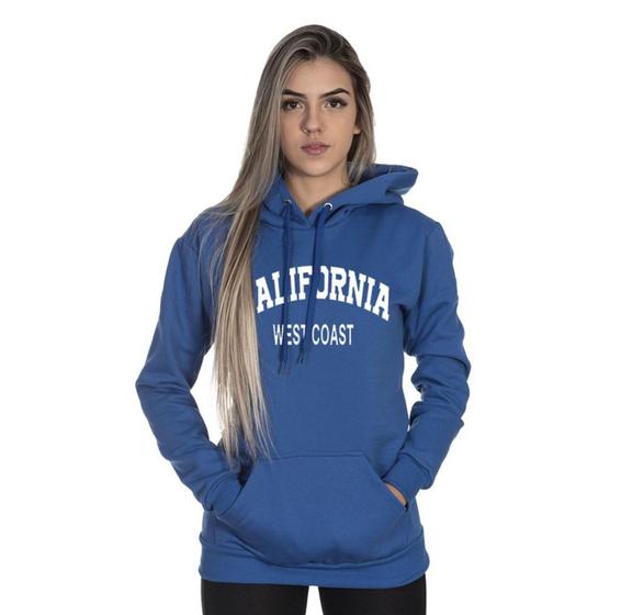 Imagem de Blusa De Frio Moleton Casaco Sueter Feminino