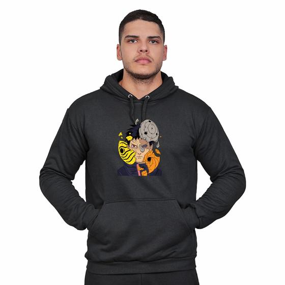 Imagem de Blusa De Frio Naruto Obito Uchiha Anime Mangá Top