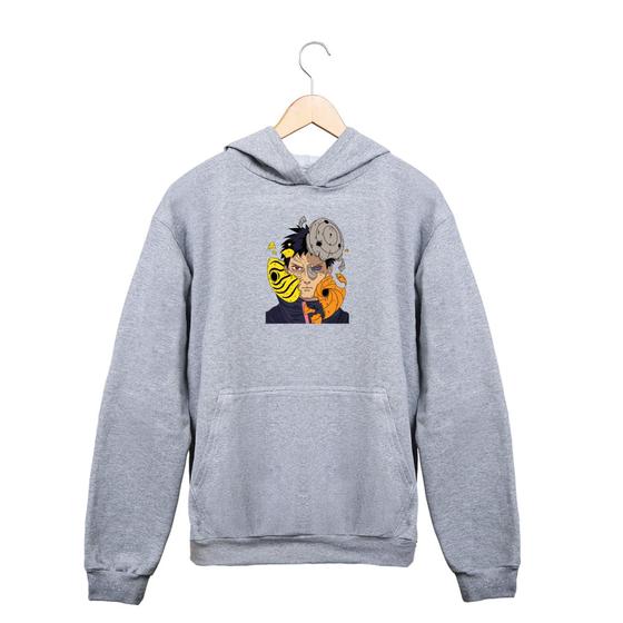 Imagem de Blusa De Frio Naruto Obito Uchiha Anime Mangá Top