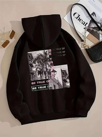 Imagem de Blusa de Frio Unisex Moletom streetwear TRUE OF Estampado