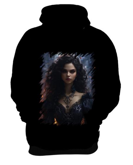 Imagem de Blusa de Frio Vampira Sangue Noturna Morcego Lenda 5