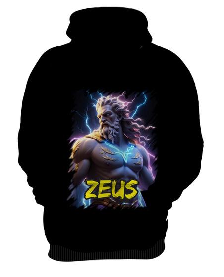 Imagem de Blusa de Frio Zeus Deus do Raio Olimpo Mitologia Grega