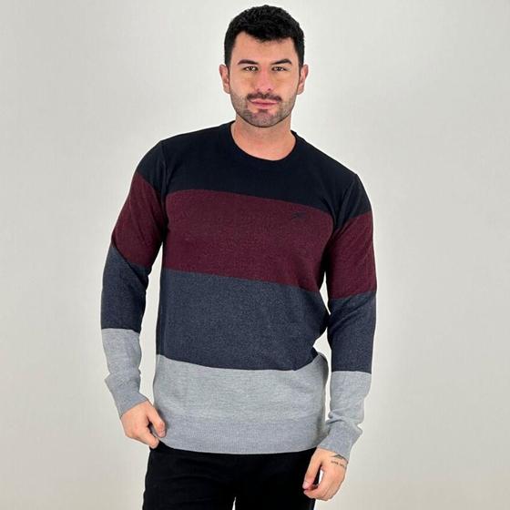 Imagem de Blusa de Lã Mormaii Listrada Masculina