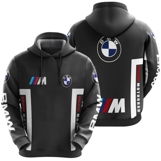 Imagem de Blusa De Moletom Automobilismo Moto Carro Corrida BMW