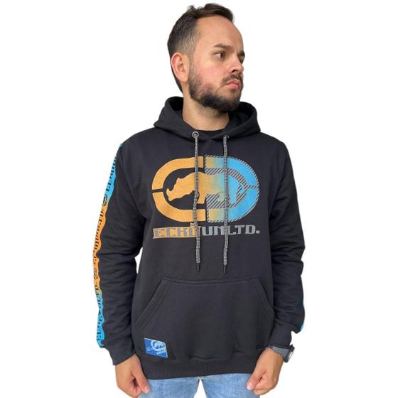 Imagem de Blusa De Moletom Canguru Com Capuz e Bolso Ecko Unltd