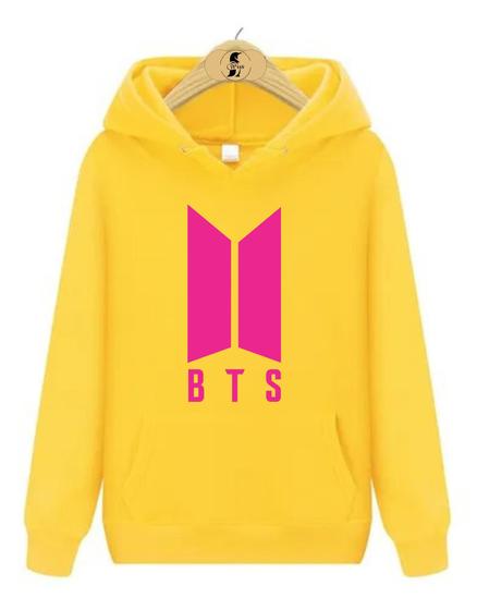 Imagem de Blusa de Moletom Canguru estampa BTS