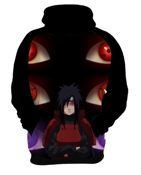 Imagem de Blusa de Moletom Capuz Canguru Anime Naruto Madara 3_x000D_