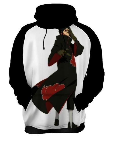 Imagem de Blusa de Moletom Capuz Canguru Anime NAruto Obito 13_x000D_