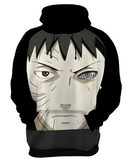 Imagem de Blusa de Moletom Capuz Canguru Anime Naruto Obito 8_x000D_