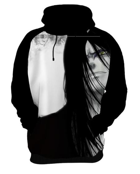 Imagem de Blusa de Moletom Capuz Canguru Anime Naruto Sannin Orochimaru 1_x000D_