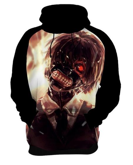 Imagem de Blusa de Moletom Capuz Canguru Anime TOKYO GHOUL 2_x000D_