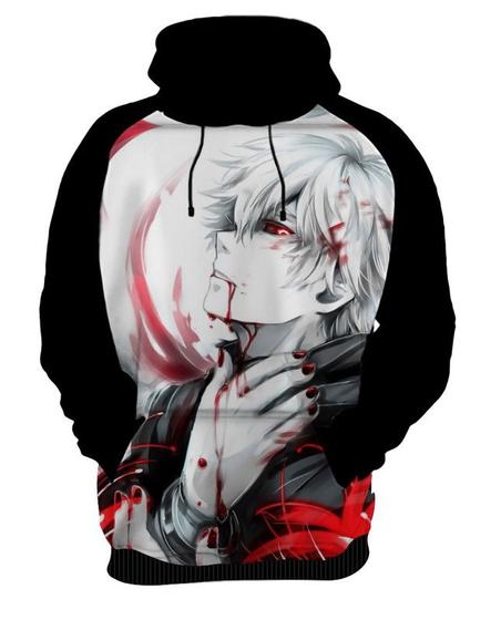 Imagem de Blusa de Moletom Capuz Canguru Anime TOKYO GHOUL 3_x000D_