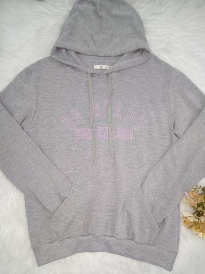 Imagem de Blusa de moletom feminina com capuz