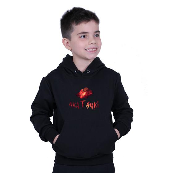 Imagem de Blusa De Moletom Infantil Adulto Casaco Naruto Akatsuki Novidade