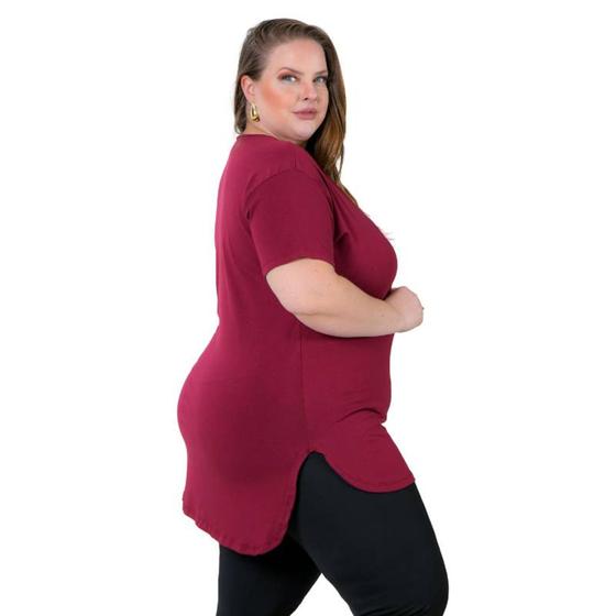 Imagem de Blusa Del Plus Size Tampa bumbum Moda fitness feminina