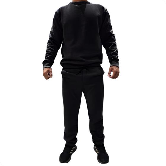 Imagem de Blusa e Calça Jogger de Moletom Conjunto Moda Masculina