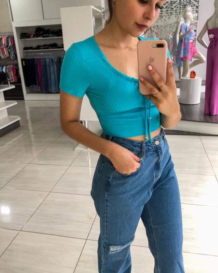 Imagem de Blusa fem cropped