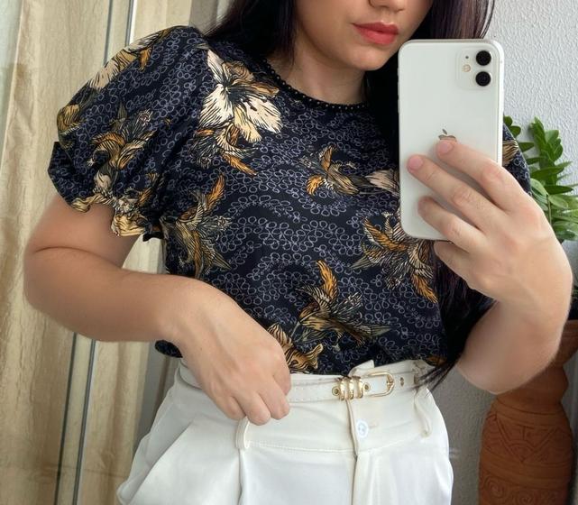 Imagem de Blusa Feminina Adulto Social