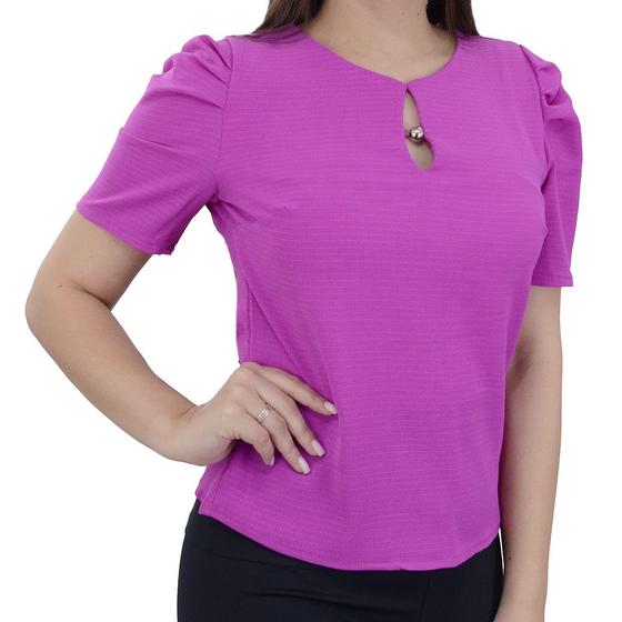 Imagem de Blusa Feminina AmoraCafé Duna Fucsia - 11826