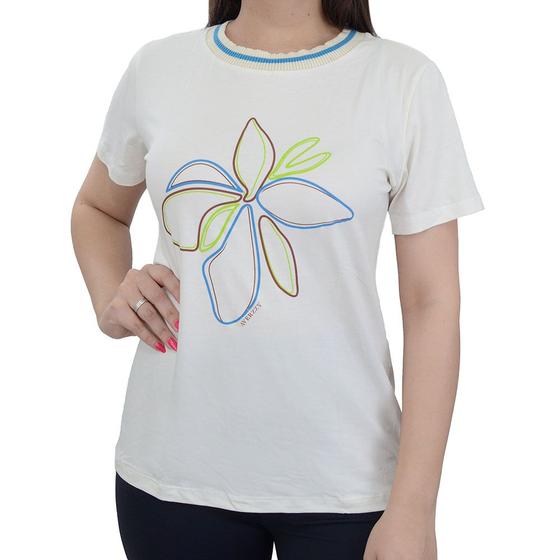 Imagem de Blusa Feminina Averzzy Estampada Branco Off - 6193