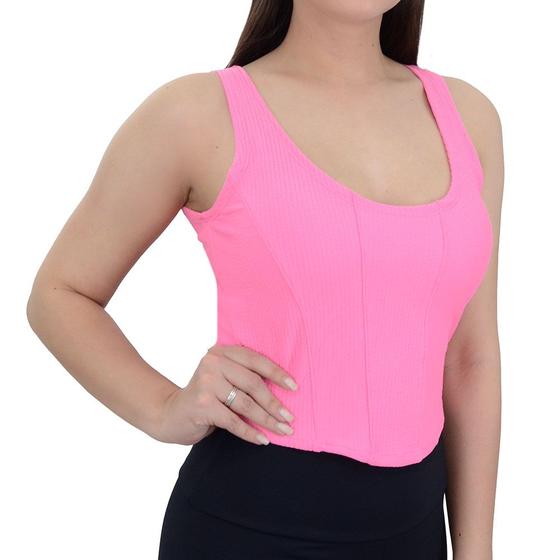 Imagem de Blusa Feminina Babicat Corpete Rosa - B2708