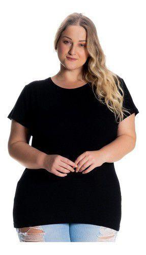 Imagem de Blusa Feminina Barbara Plus Size Básica 1121