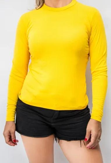 Imagem de Blusa feminina camisetas térmica com proteção uv 50+