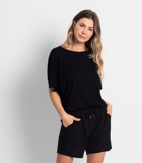 Imagem de Blusa Feminina com Elástico na Cintura Rovitex