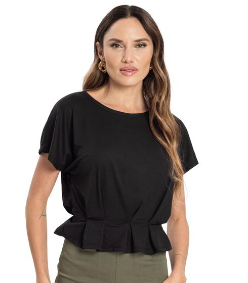 Imagem de Blusa Feminina Com Pregas Endless Preto