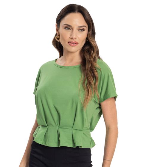 Imagem de Blusa Feminina Com Pregas Endless Verde