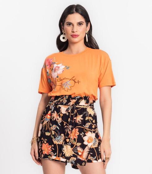 Imagem de Blusa Feminina Em Viscotorcion Endless Laranja