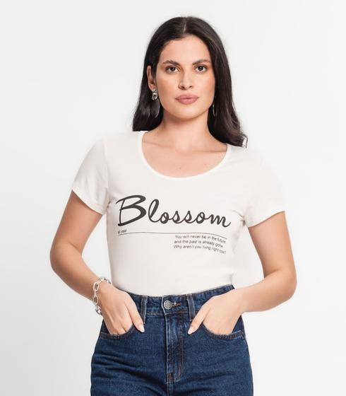 Imagem de Blusa Feminina Estampada Select Bege