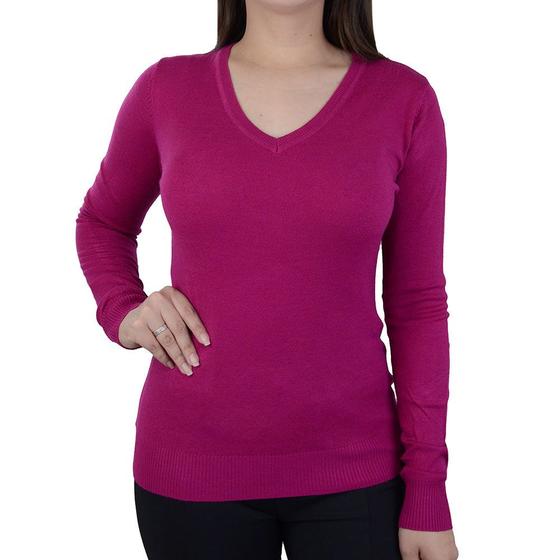 Imagem de Blusa Feminina Facinelli By Mooncity Tricot Pink - 651075